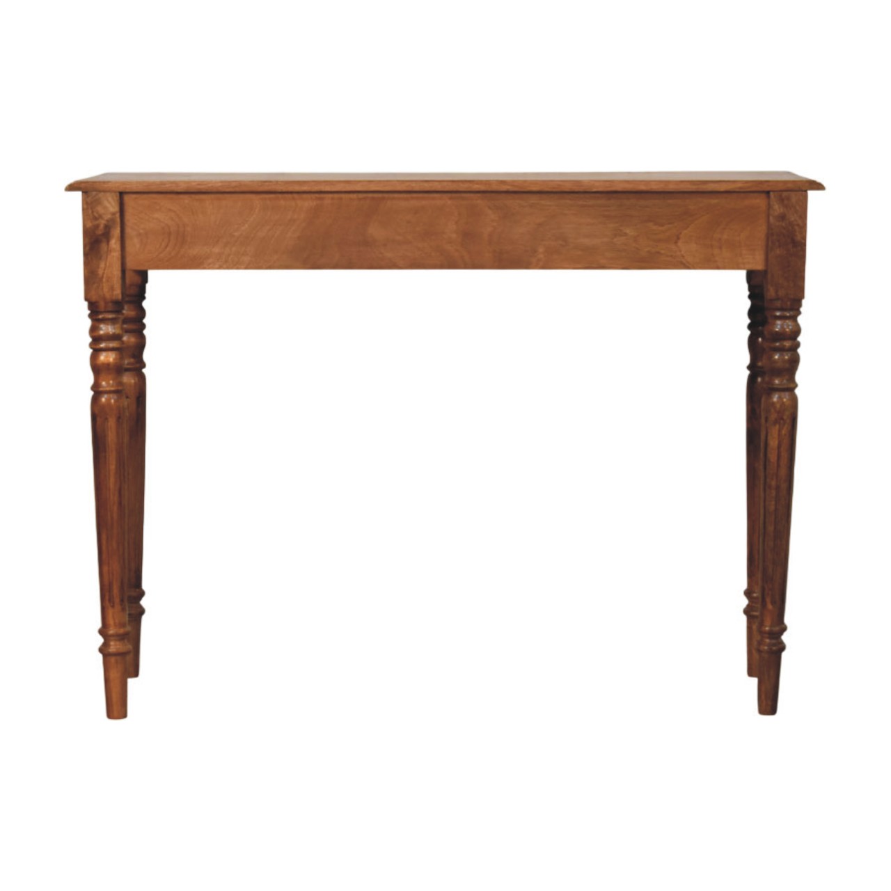 Three Drawer Console with Turned Legs - Image 8