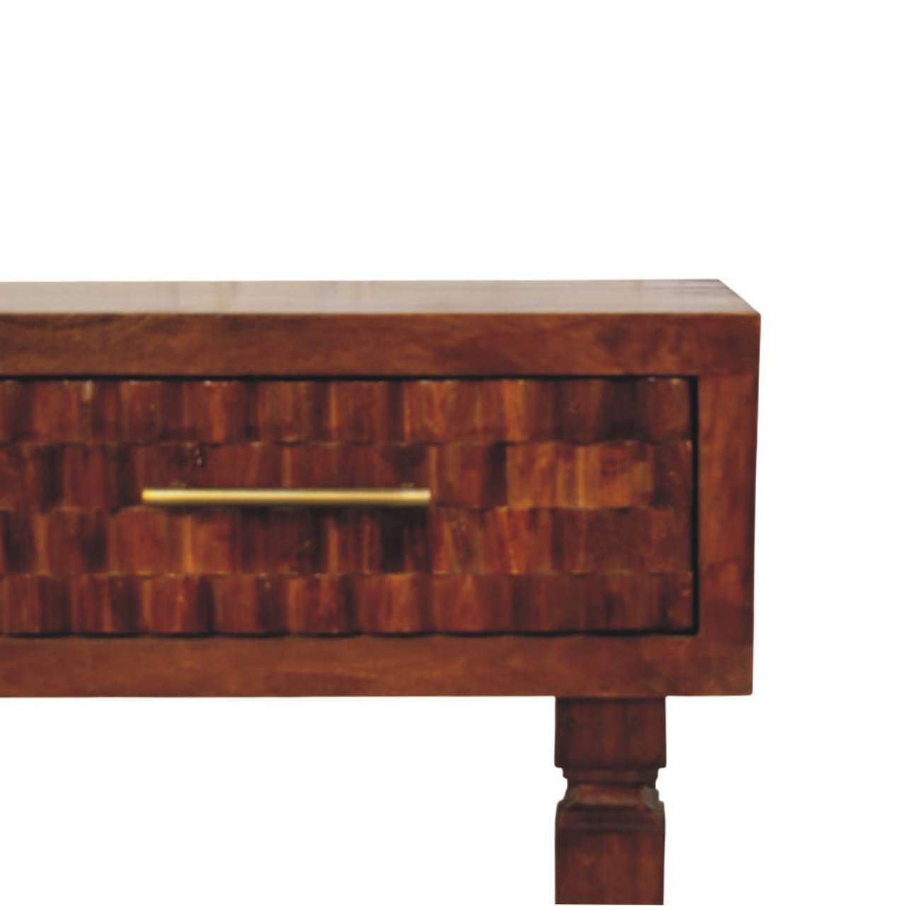 Cadiz Textured Console Table - Image 4
