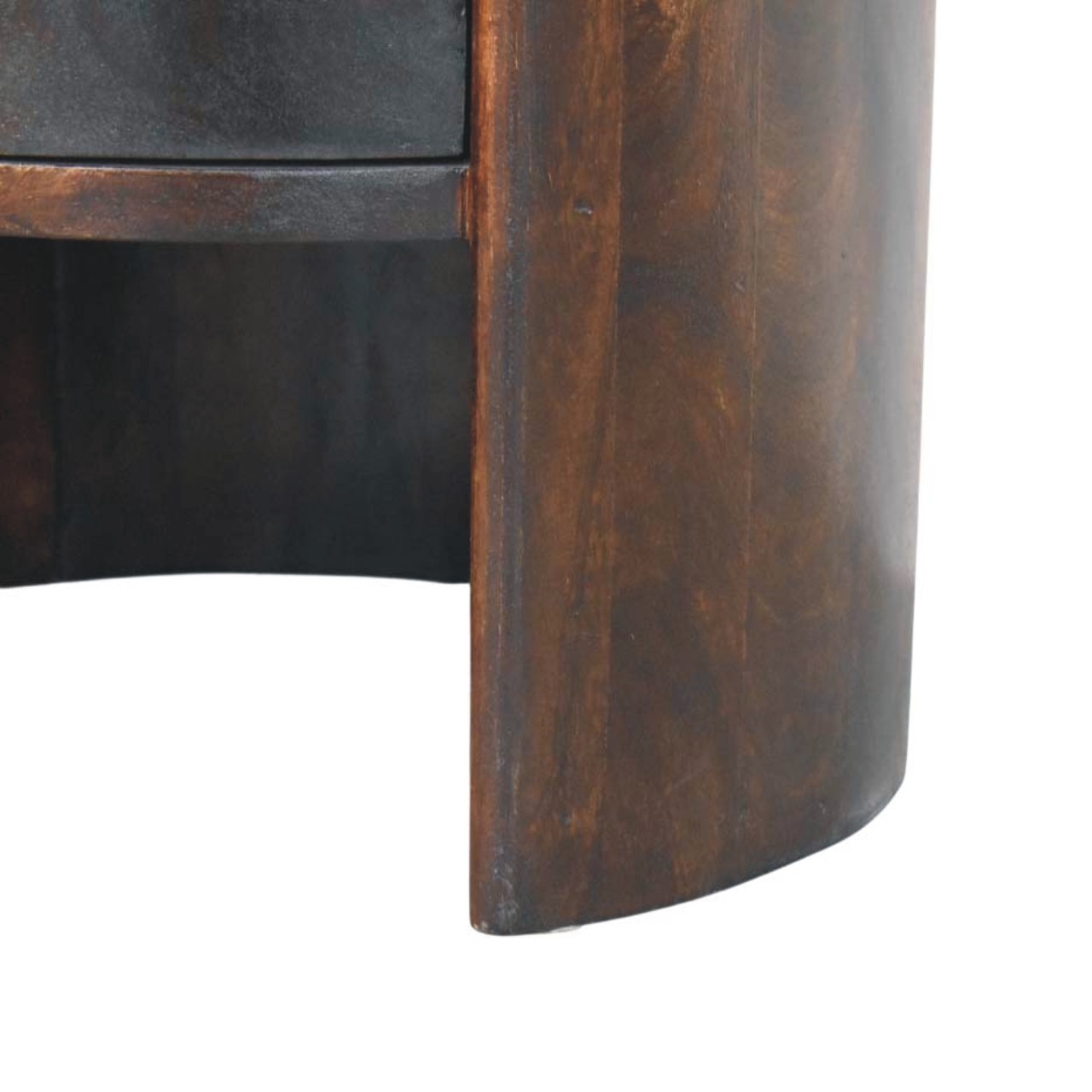 Velvet Mocha Round Side Table - Image 7