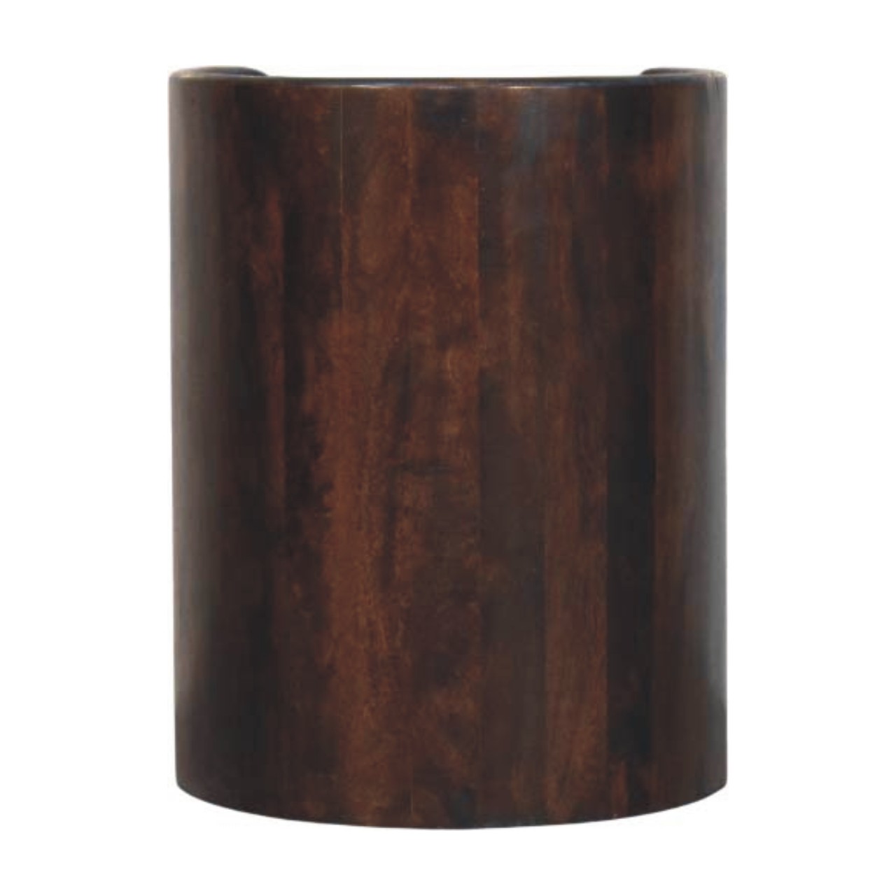 Velvet Mocha Round Side Table - Image 9