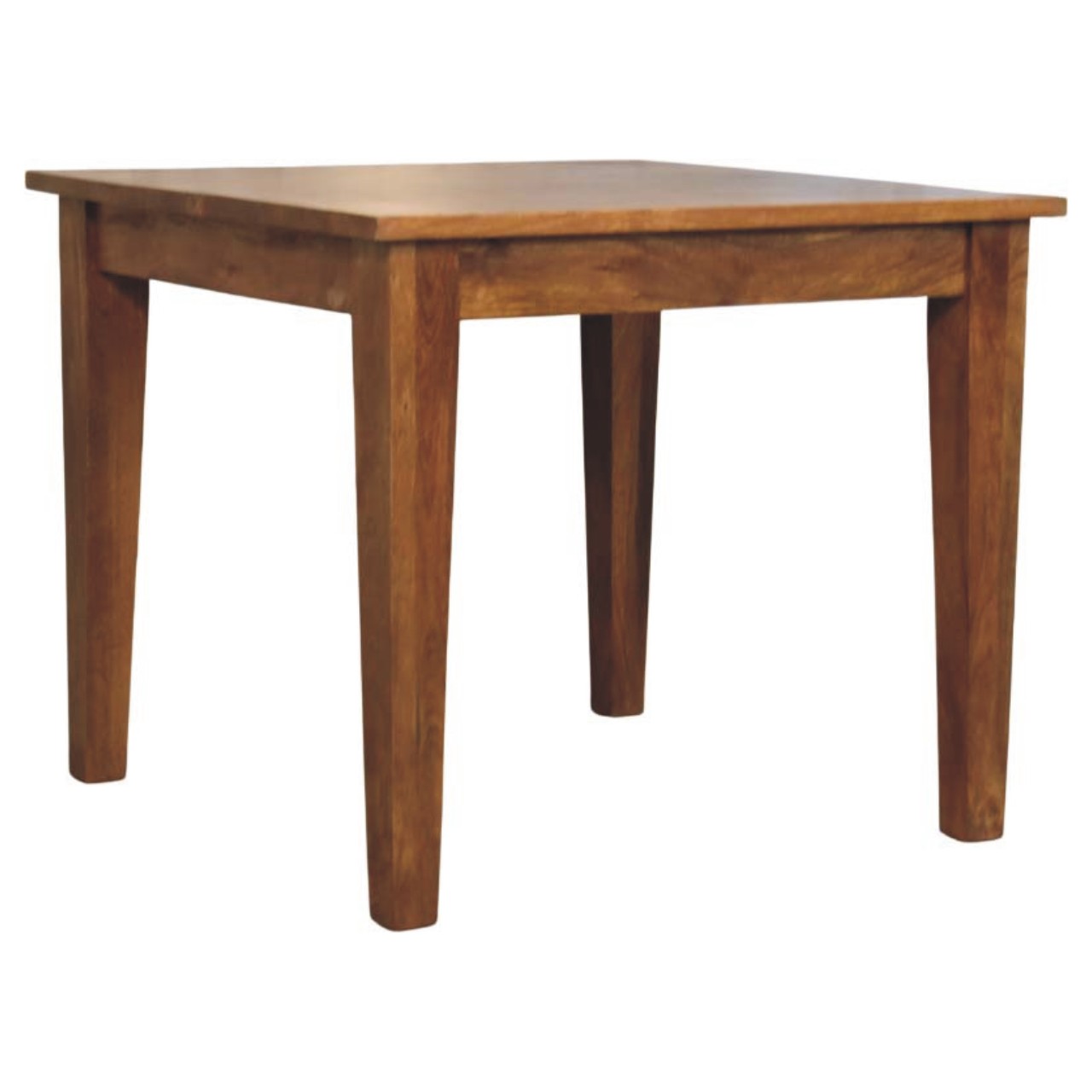 Golden Teak Solid Wood Dining Table - Image 3