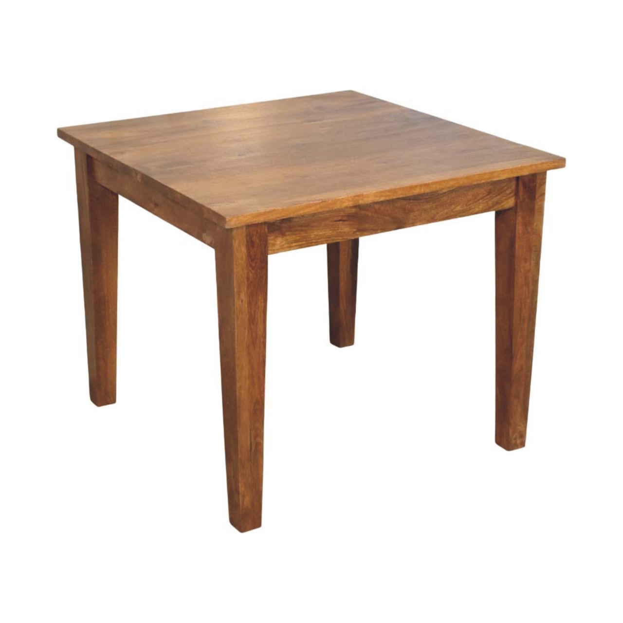 Golden Teak Solid Wood Dining Table - Image 4