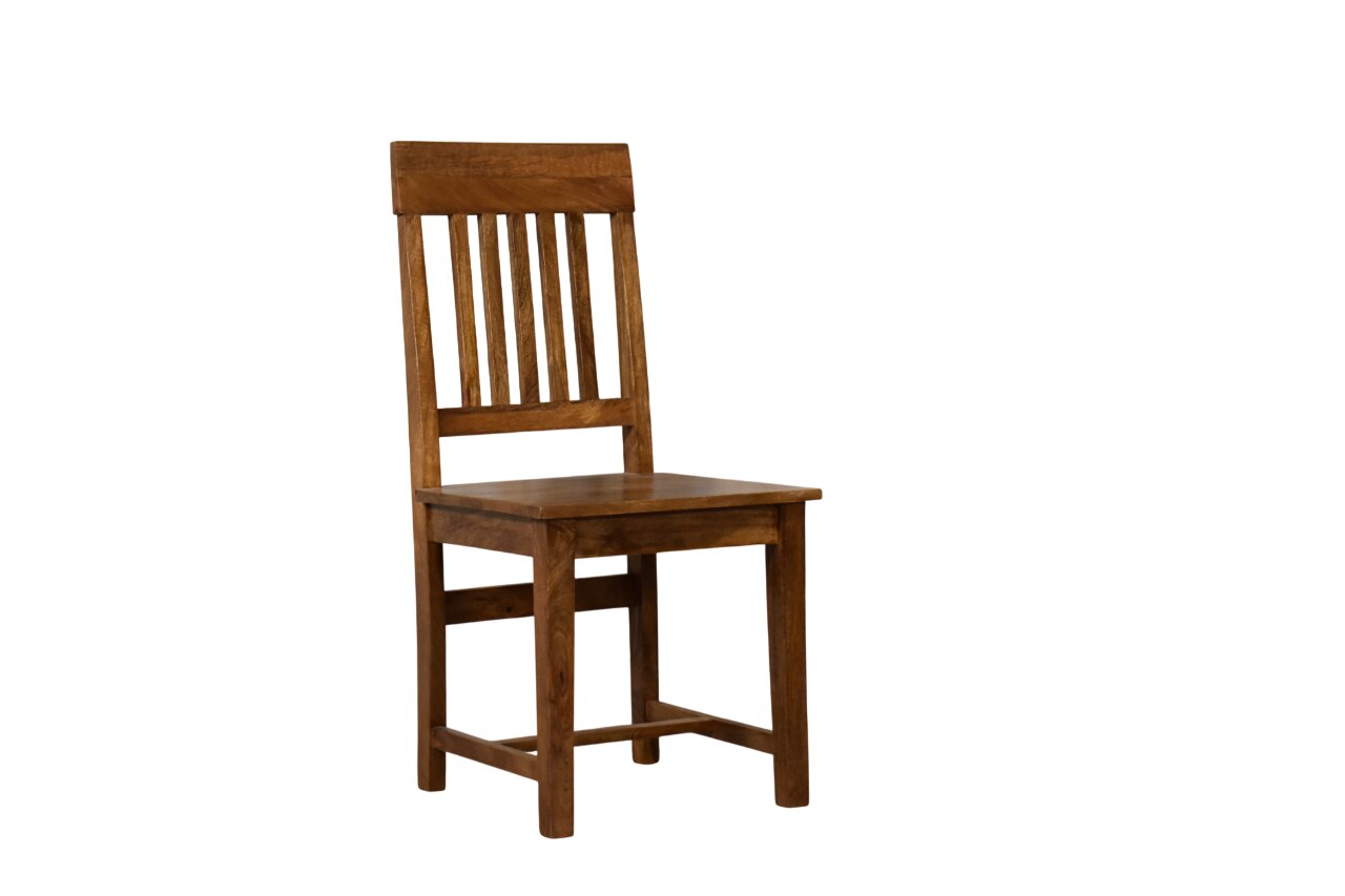 Slatted Back Dining Chair - Image 2