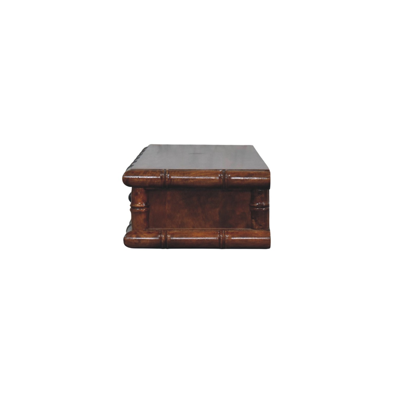 Bamboo Two Drawer Console Table - Image 8