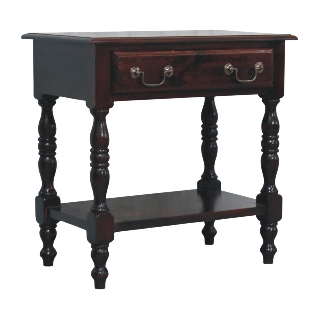 Turned Leg Side Table - Image 2