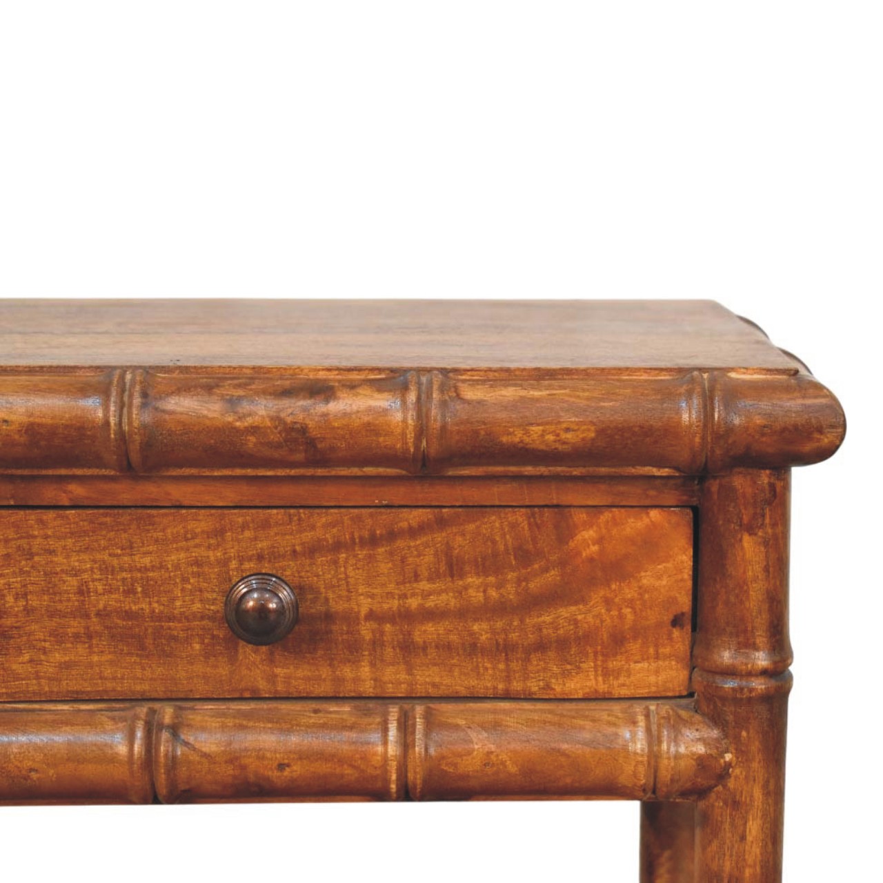 Bamboo Heritage Bedside Table - Image 4
