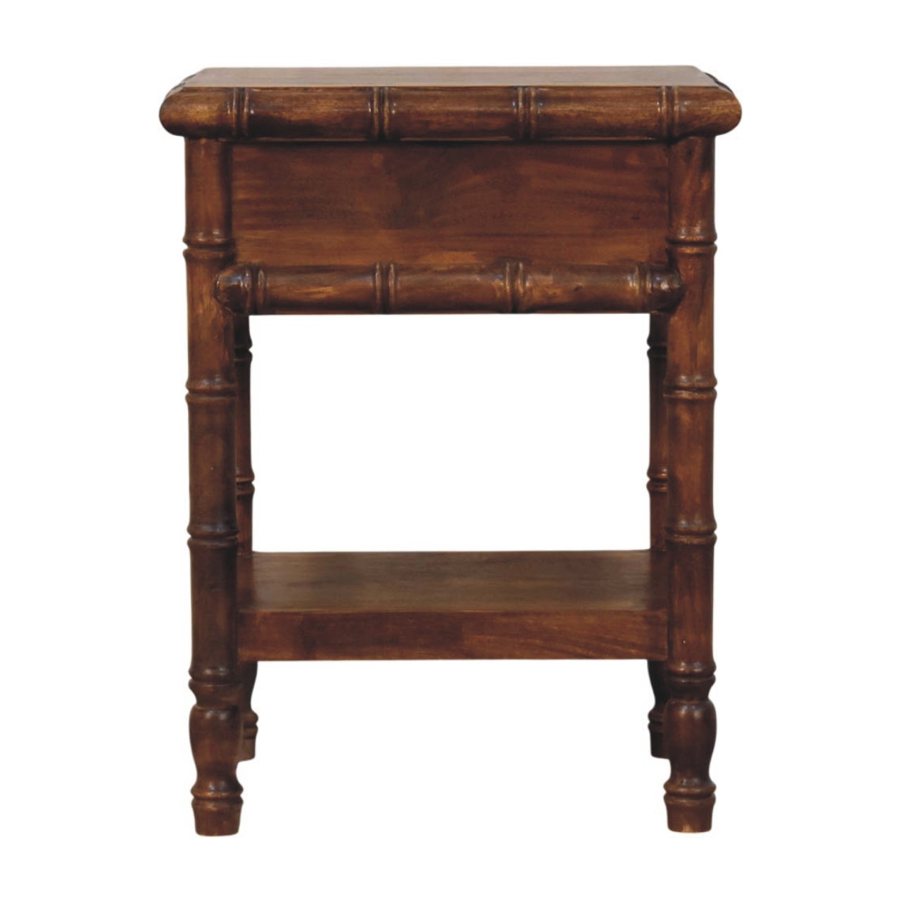 Bamboo Heritage Bedside Table - Image 9