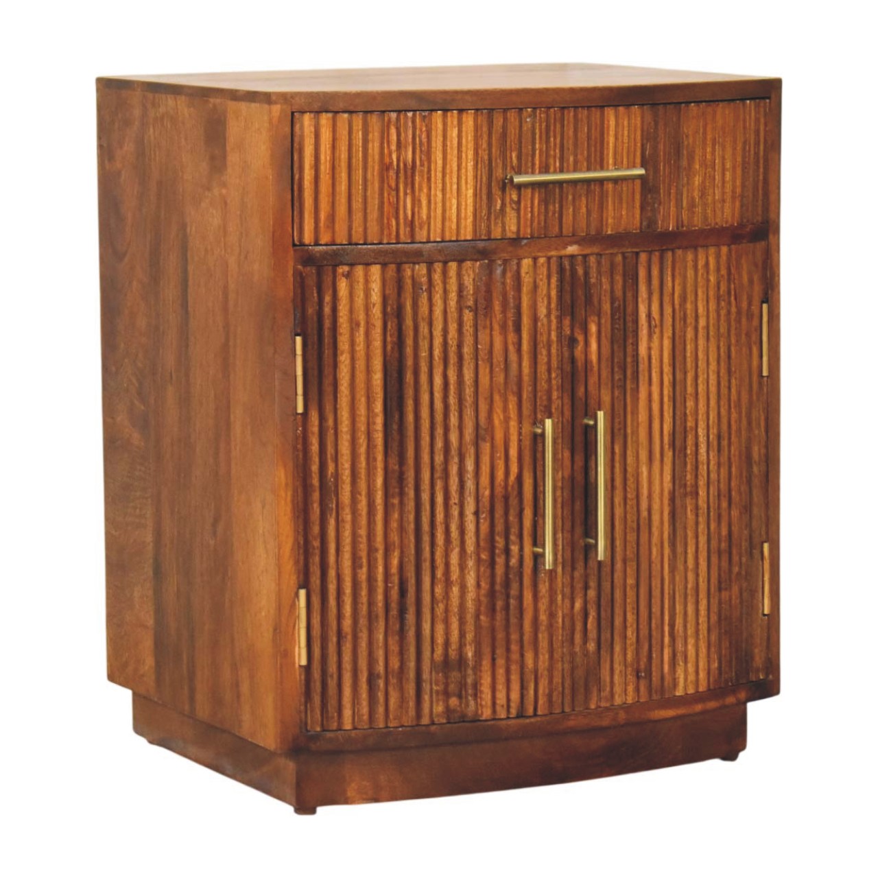 Milan Fluted Bedside Cabinet - Image 2