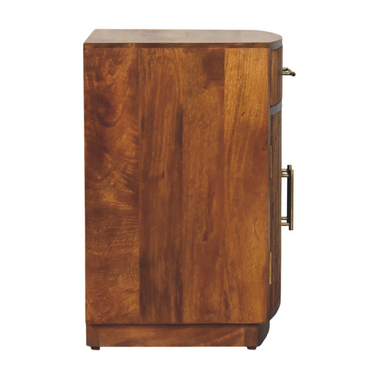 Milan Fluted Bedside Cabinet - Image 8