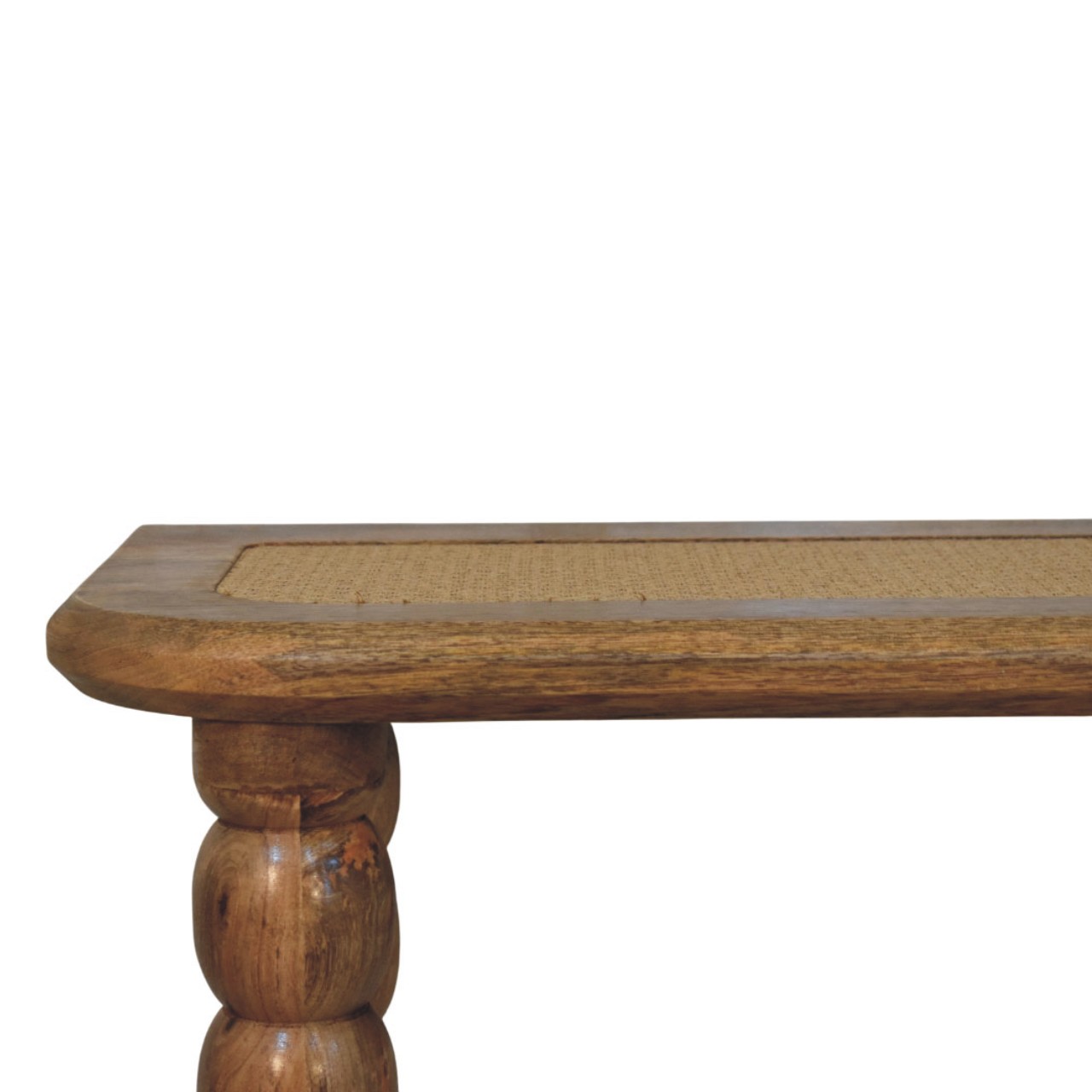 Spindle Rattan Console Table - Image 4