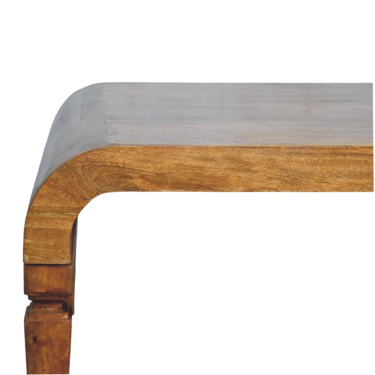 Curved Frame Coffee Table - Image 4